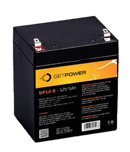 Bateria GetPower 12V 5AH T1