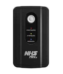 Nobreak NHS Mini 4 (600VA c/ 01 Bat. Selada 7Ah Biv / S.120V)